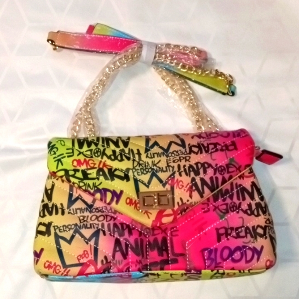 Pink Graffiti Bag